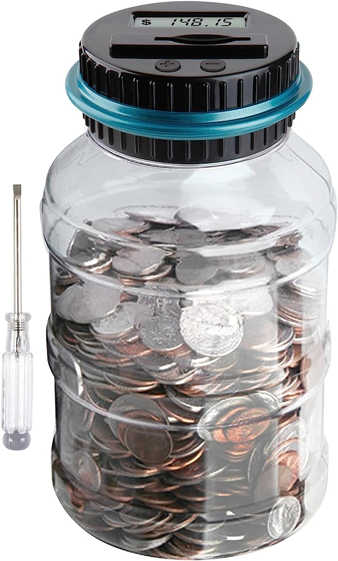 Digital Coin Counter Piggy Bank