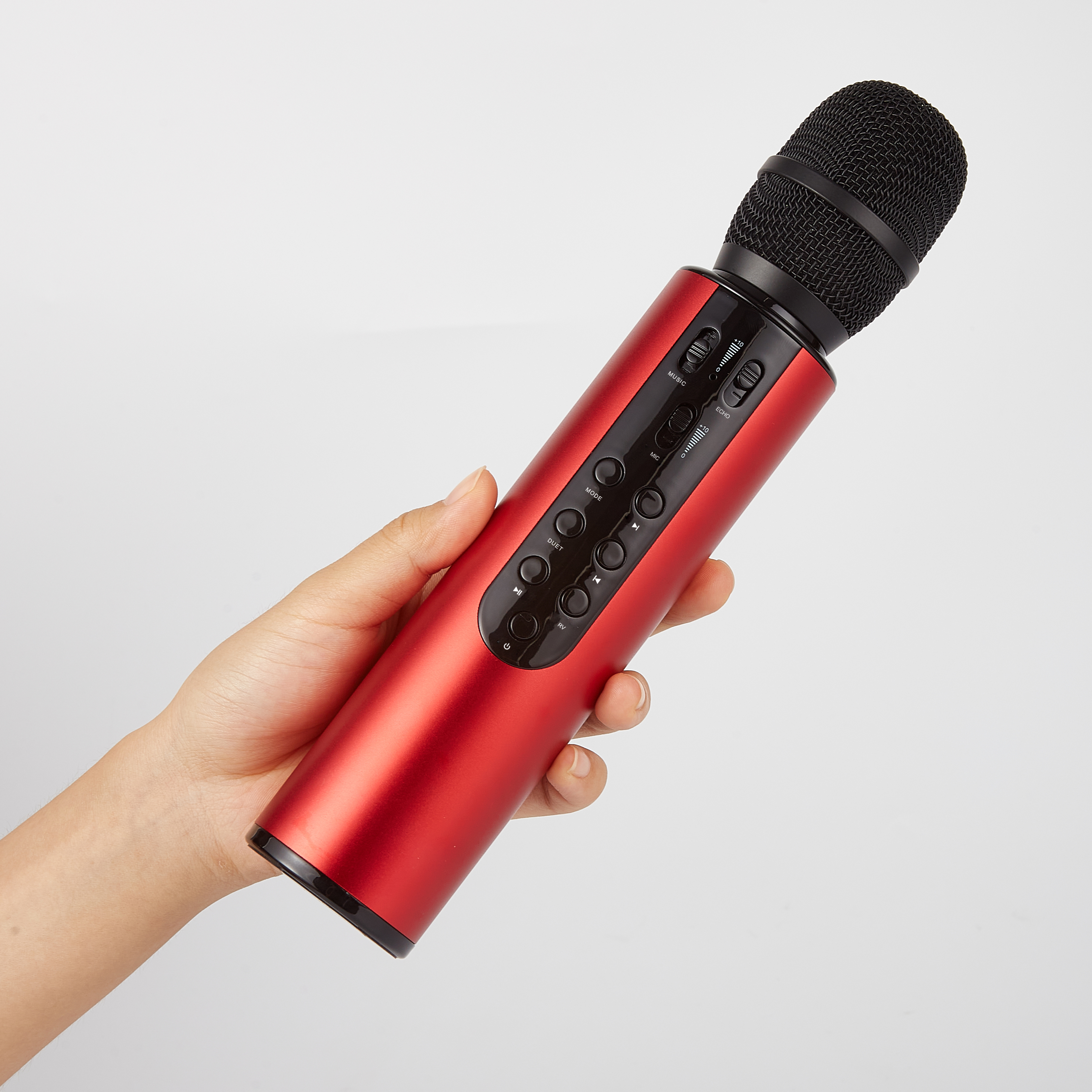 Microfone de karaok&ecirc; sem fio