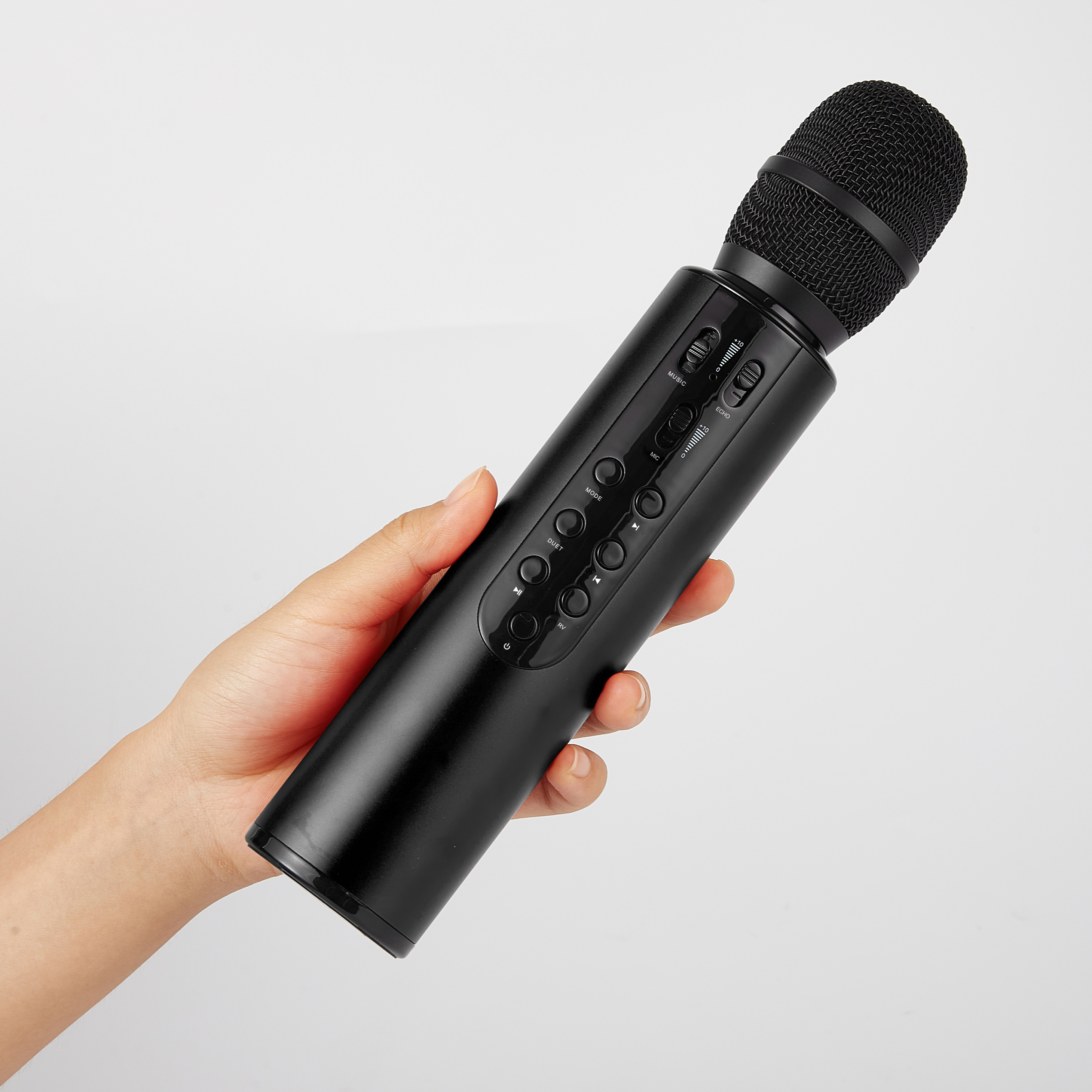 Microfone de karaok&ecirc; sem fio