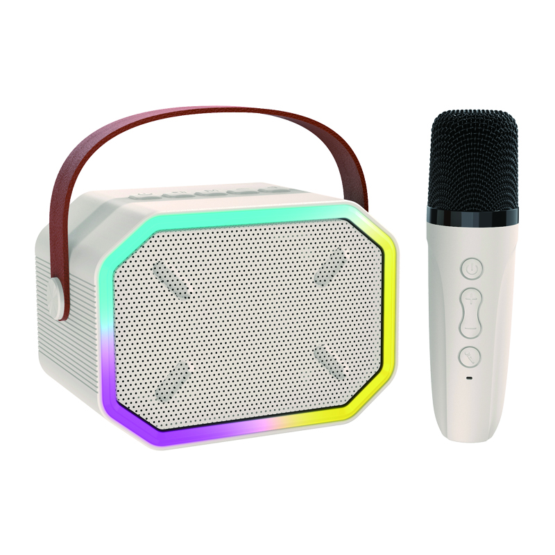 Alto-falante Bluetooth portátil com 2 microfones sem fio, brinquedos, presentes de aniversário para meninas de 4, 5, 6, 7, 8,9,10,11,12+ anos de idade, adolescentes 